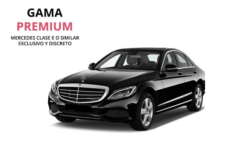 Private car rental with luxury driver in Mercedes E class in Madrid
